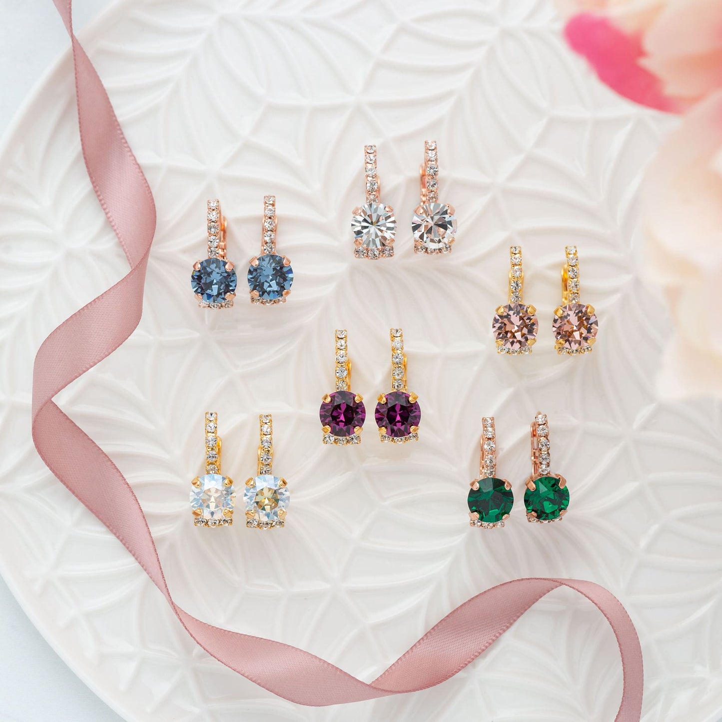 Adelaide Earrings Emerald