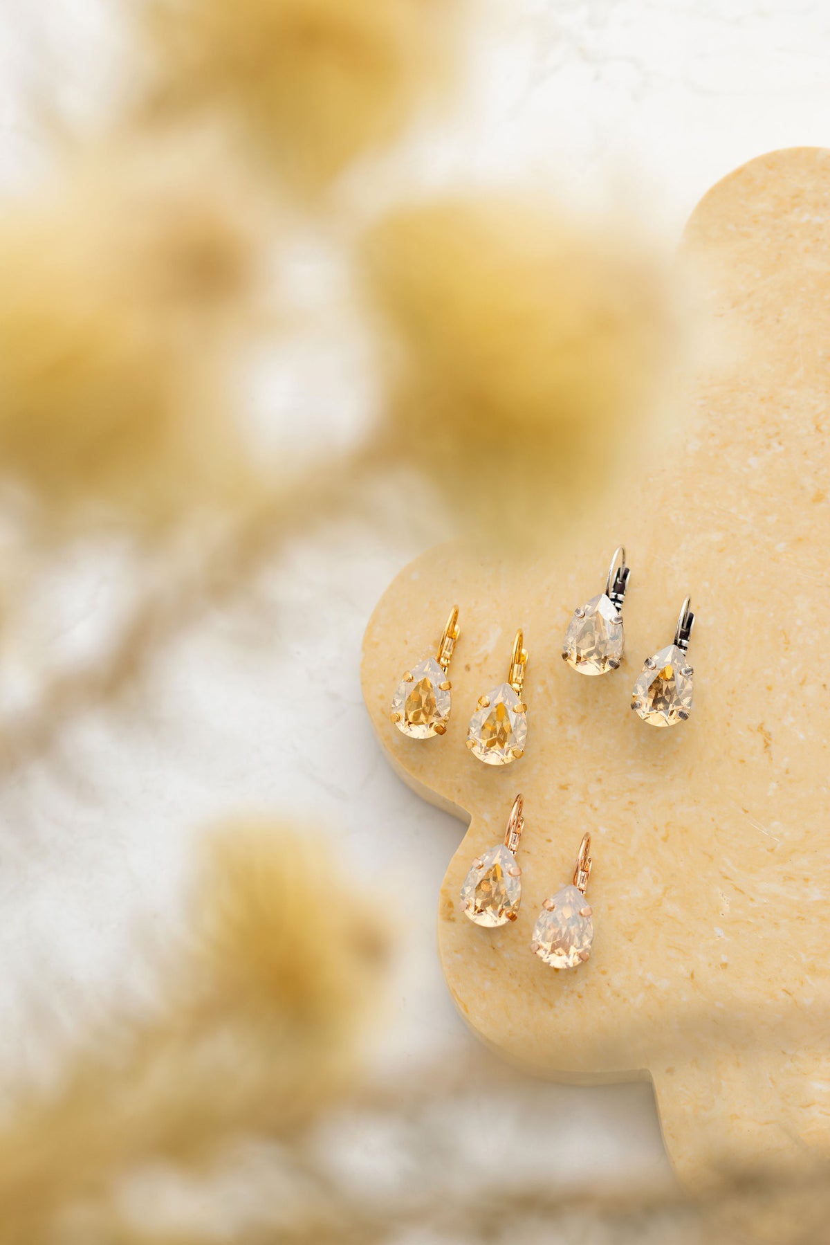 Adele Earrings Golden Shadow