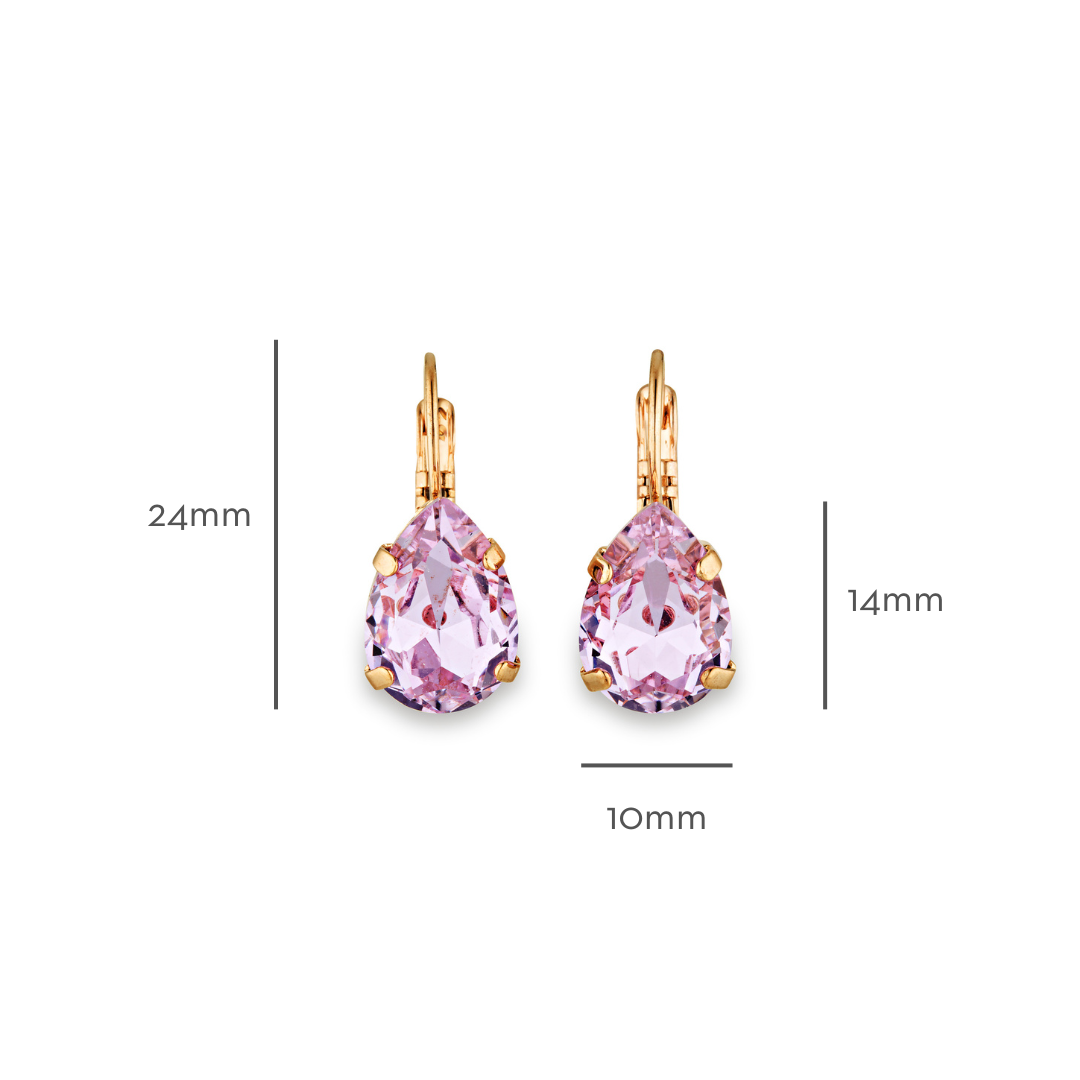 Adele Earrings Violet