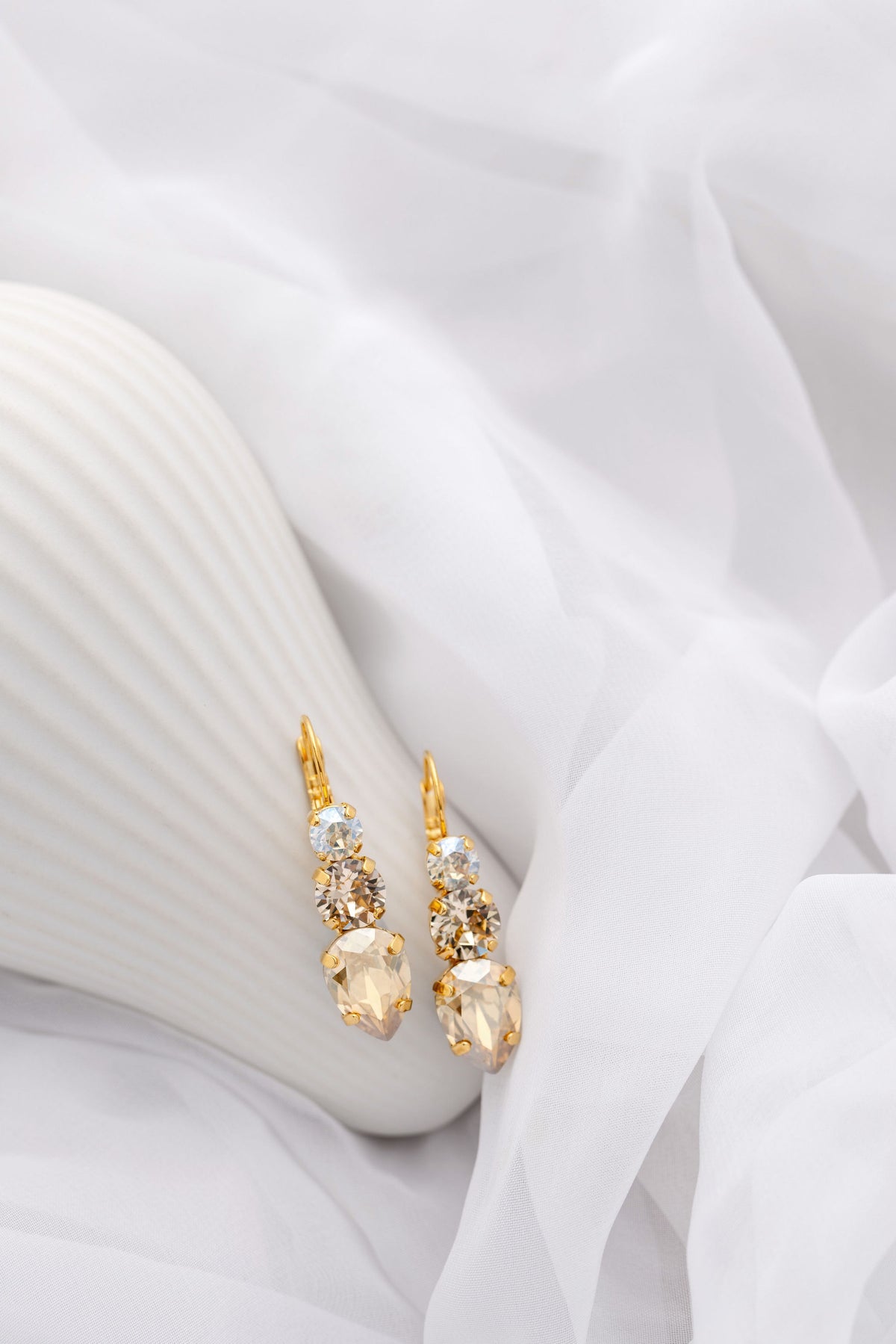 Chanelle Earrings Champagne