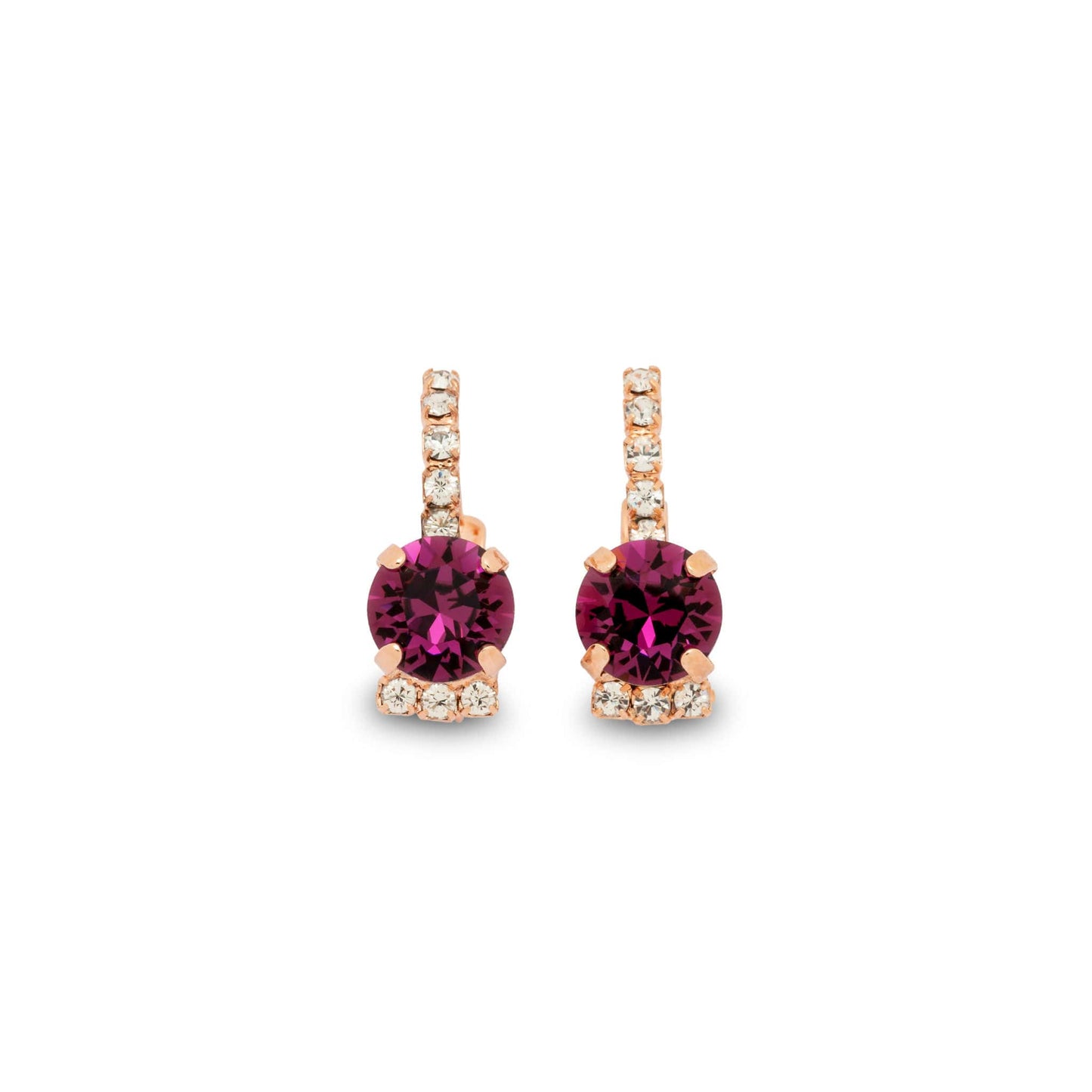 Adelaide Earrings Amethyst