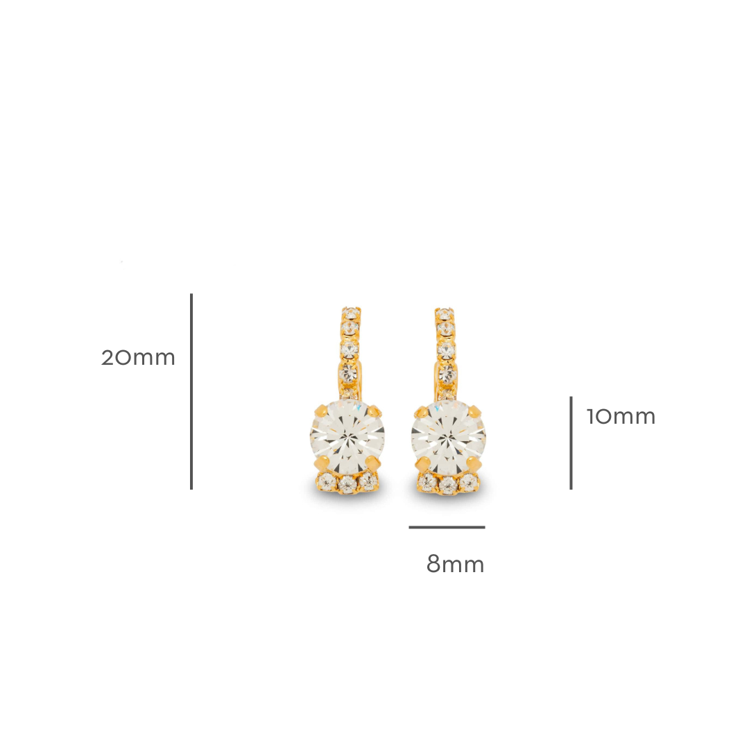 Adelaide Earrings Crystal