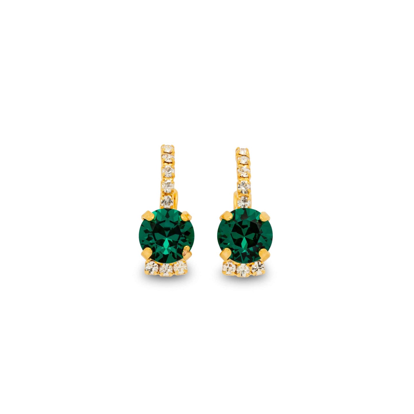 Adelaide Earrings Emerald