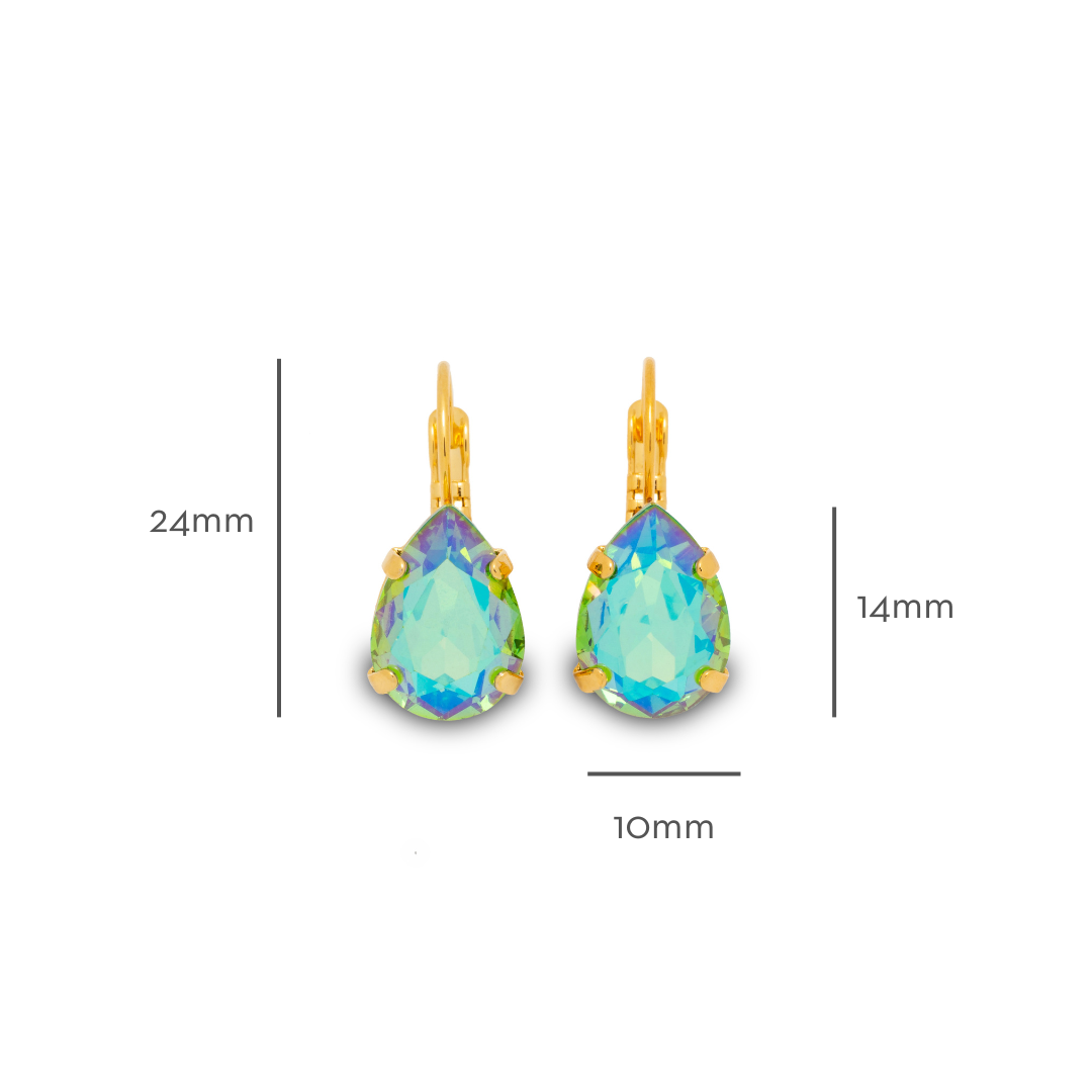 Adele Earrings Peridot Shimmer