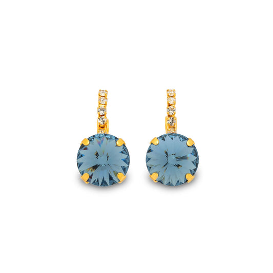 Amelie Earrings Denim Blue