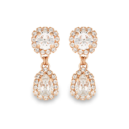 Aria Earrings Crystal