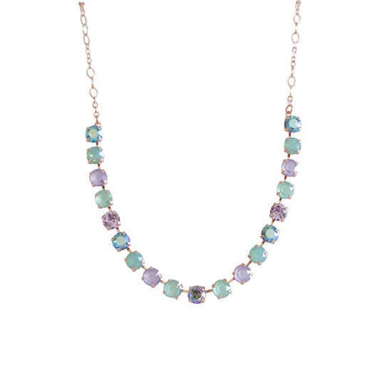 Celine Necklace Mint and Lilac