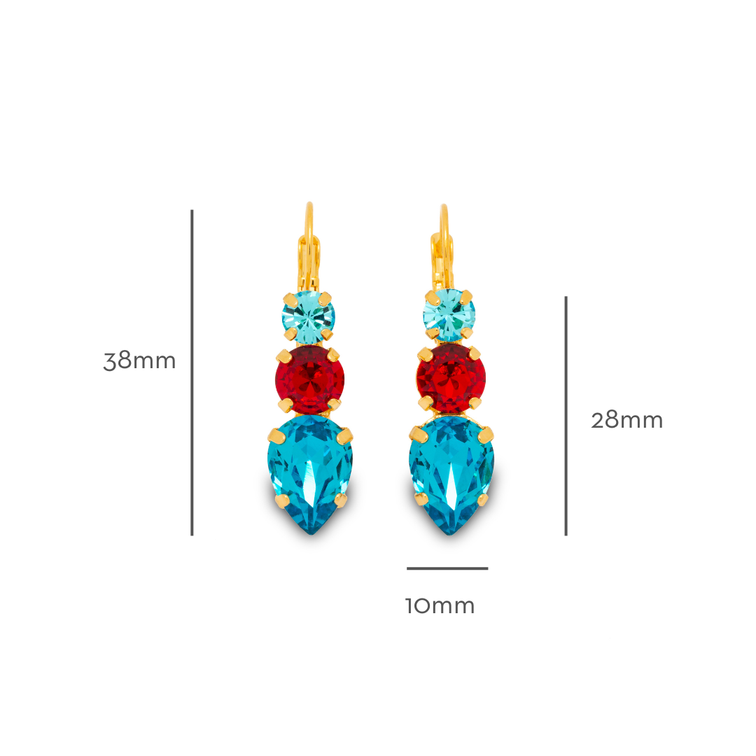 Chanelle Earrings Blue
