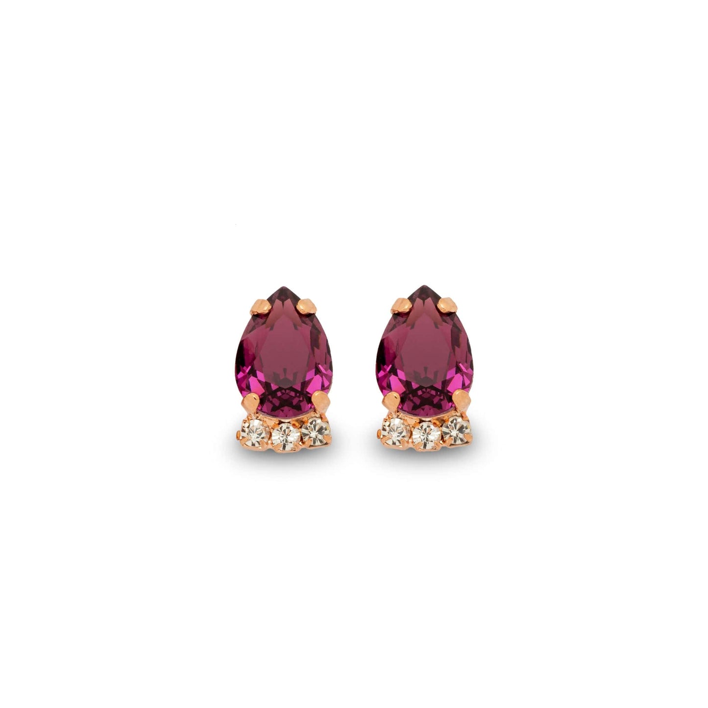 Charlotte Earrings Amethyst