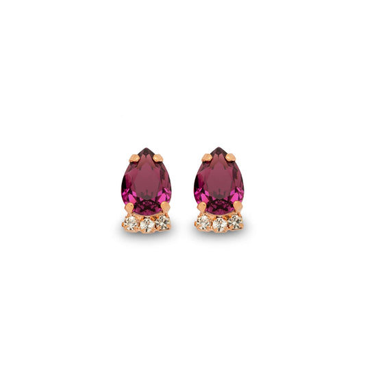 Charlotte Earrings Amethyst