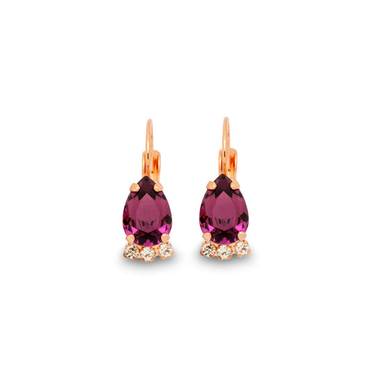 Clementine Earrings Amethyst