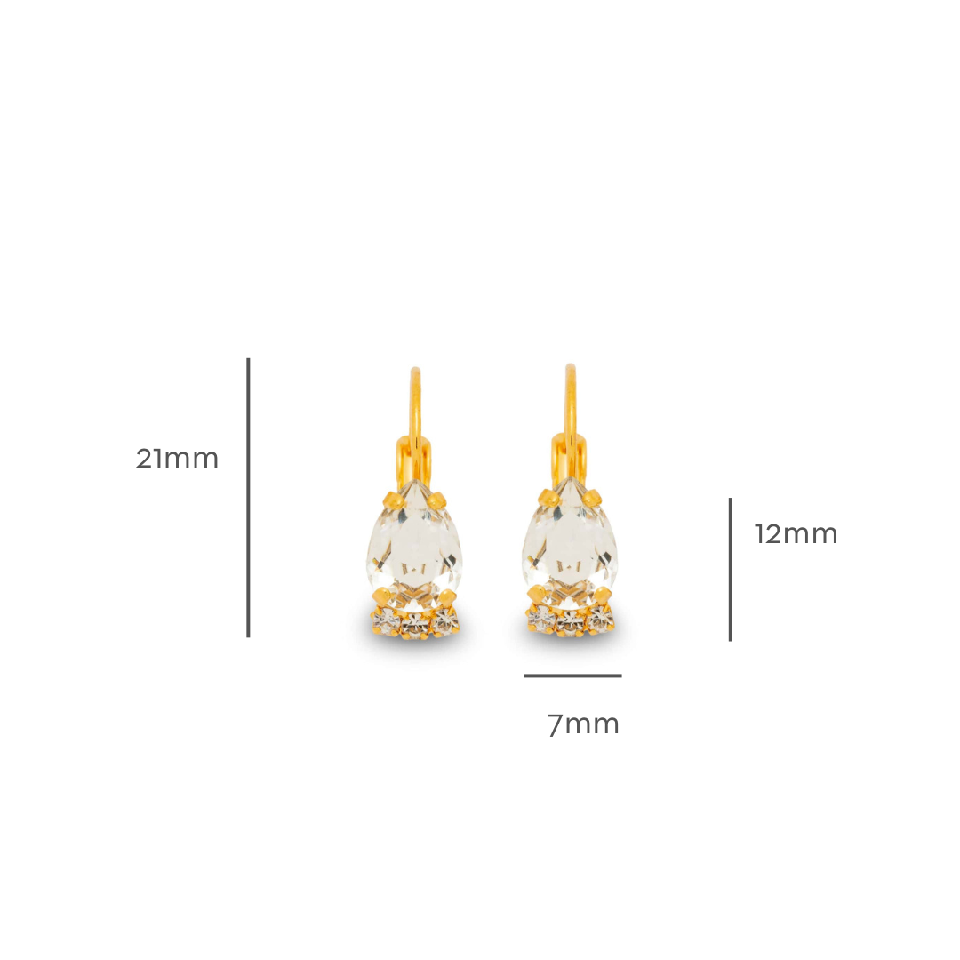 Clementine Earrings Crystal