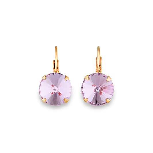 Elise Earrings Violet