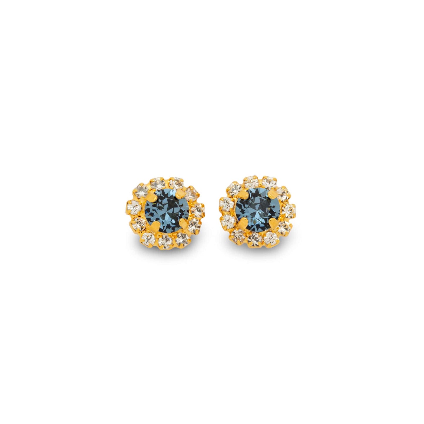 Esme Earrings Denim Blue