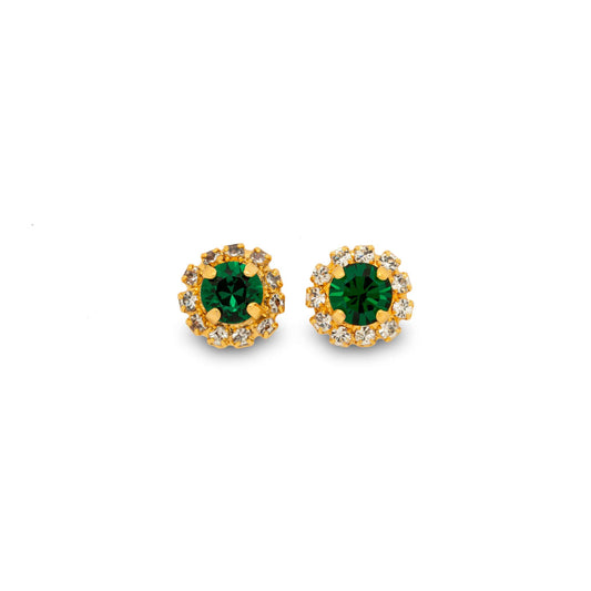 Esme Earrings Emerald