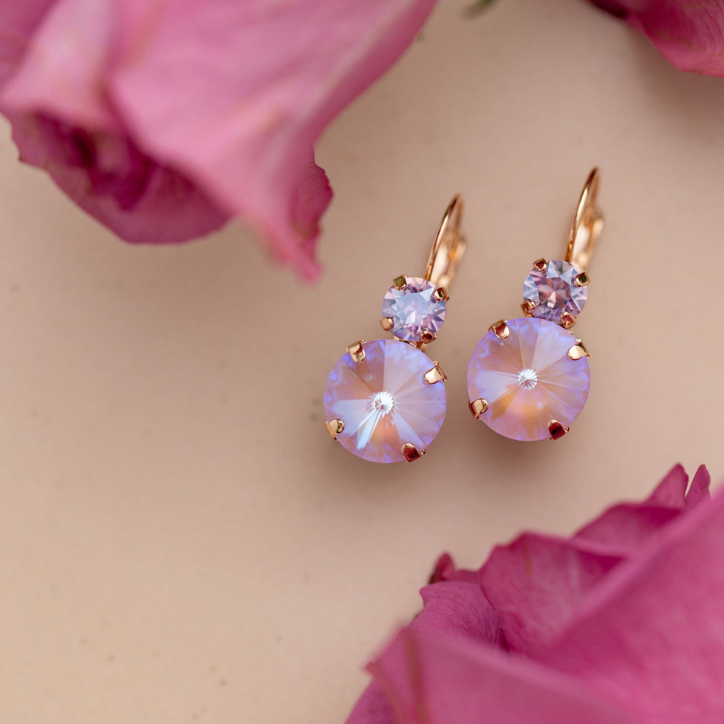 Gisele Earrings Lavender Delite