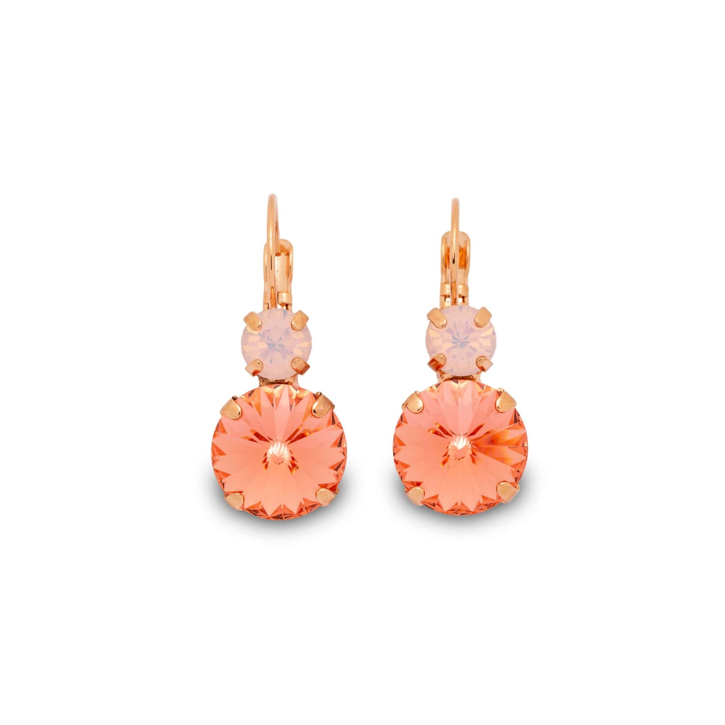 Gisele Earrings Rose Peach