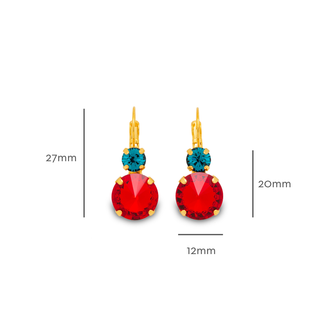 Gisele Earrings Hyacinth