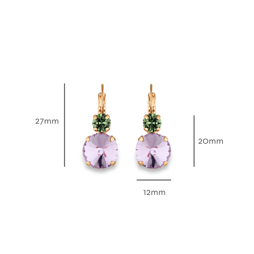 Gisele Earrings Violet