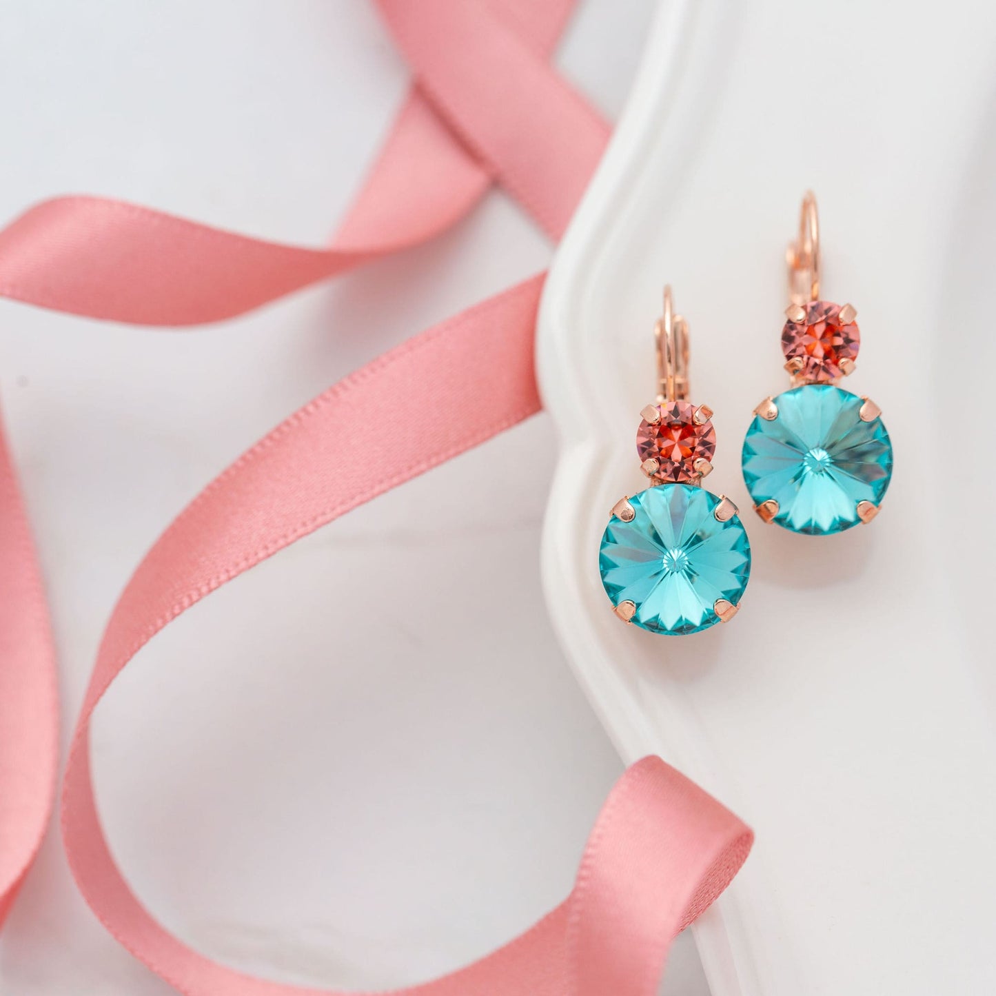 Gisele Earrings Light Turquoise