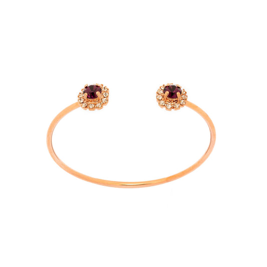 Paris Bracelet Cuff Amethyst