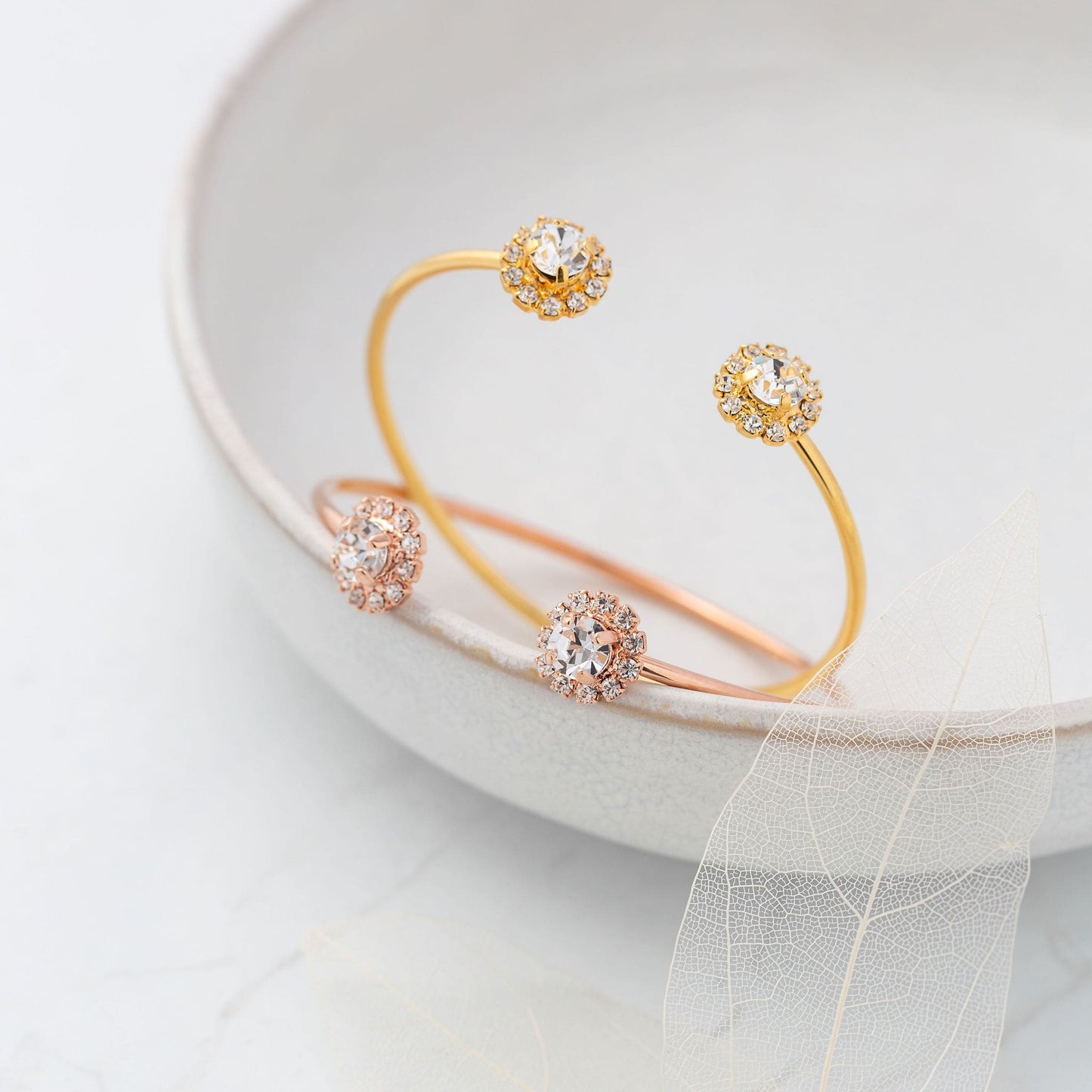 Paris Bracelet Cuff Crystal