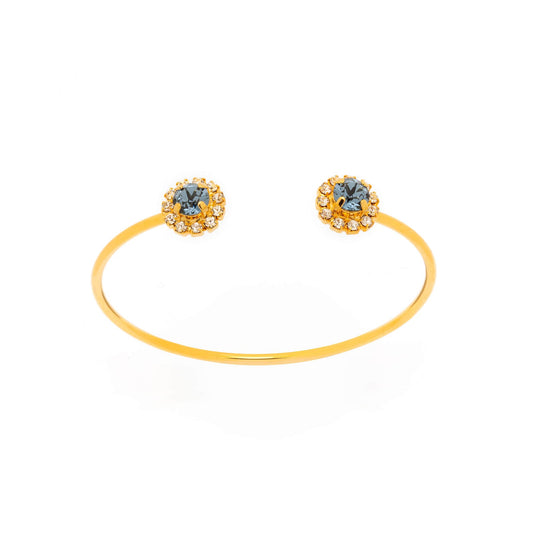 Paris Bracelet Cuff Denim Blue