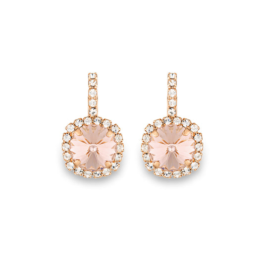 Rosalie Earrings Vintage Rose