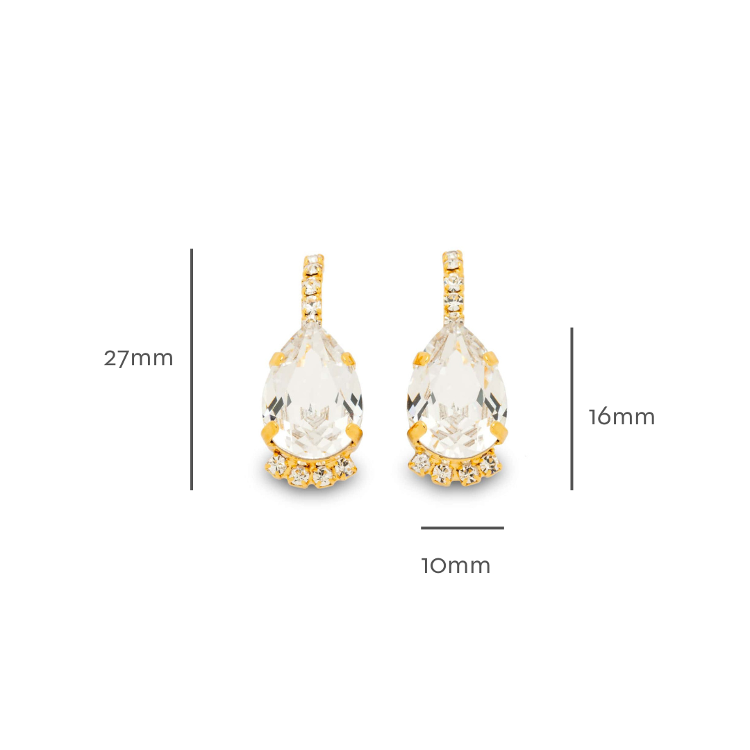 Vivienne Earrings Crystal