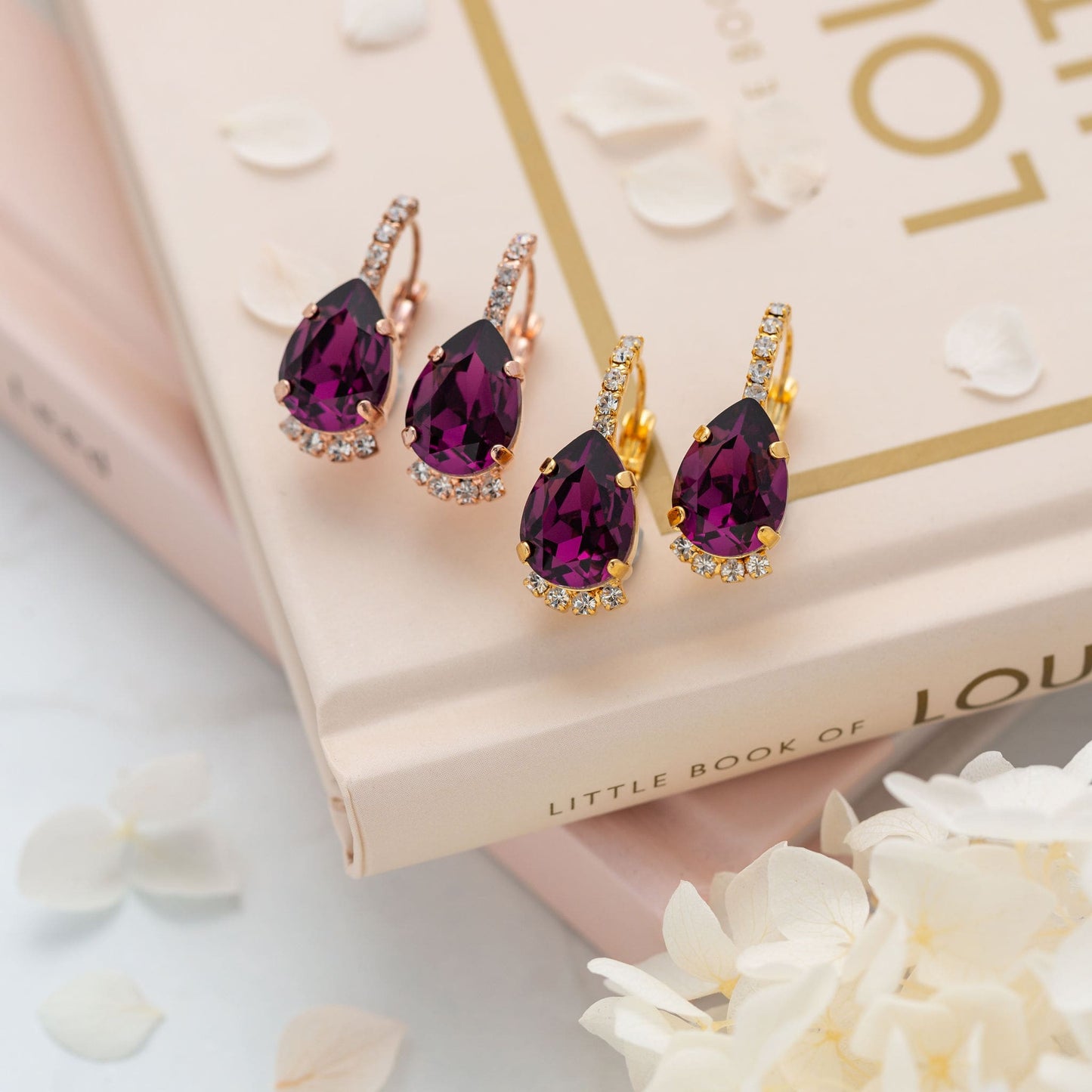 Vivienne Earrings Amethyst