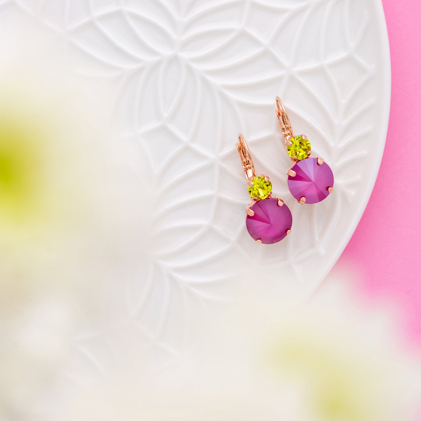 Gisele Earrings Peony