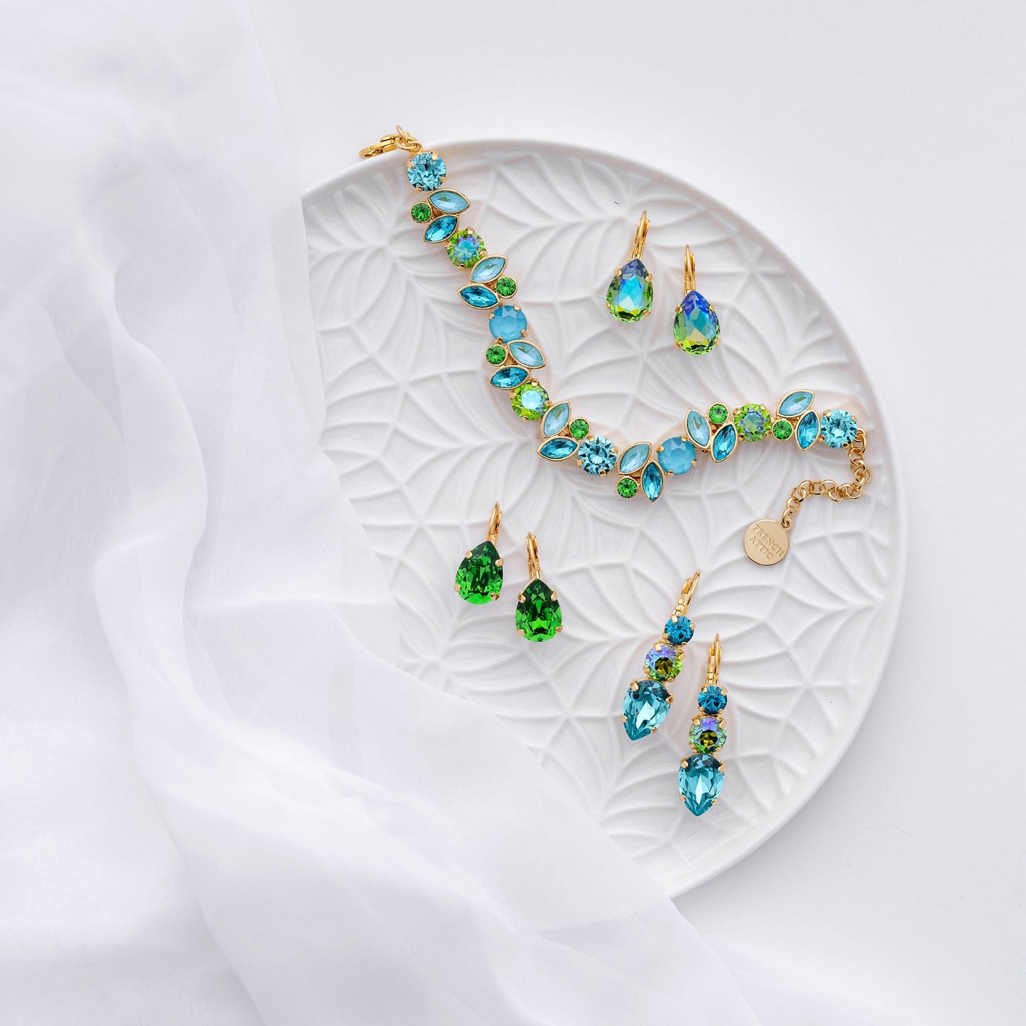 Chanelle Earrings Light Turquoise